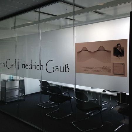 Sichtschutz für Glastrennwände