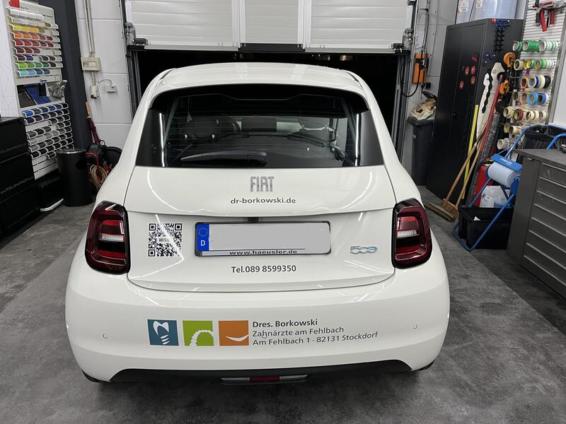 Beschriftung Fiat500